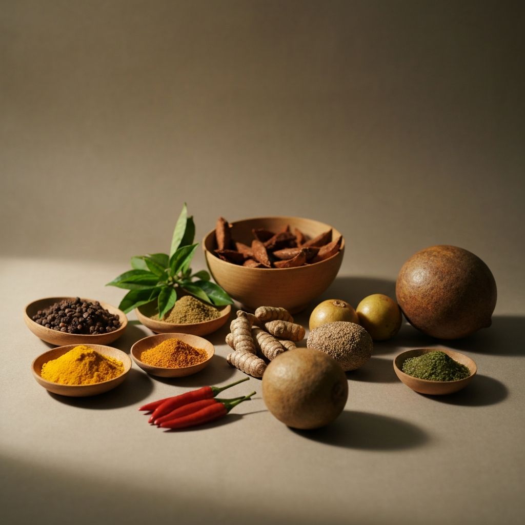 Traditional Indonesian ingredients